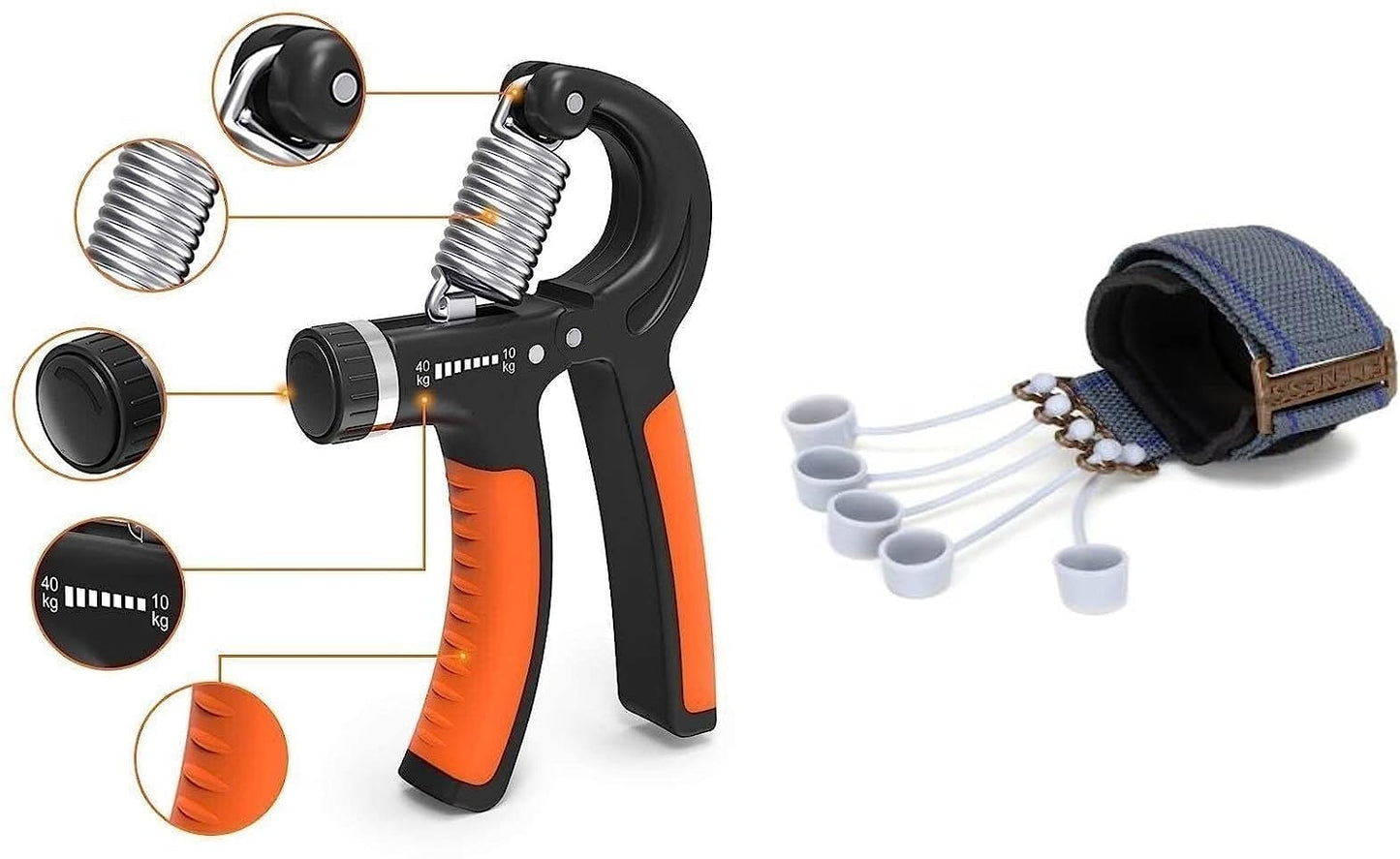 Gadget Deals Combo of - Hand Grip | Finger Exerciser |